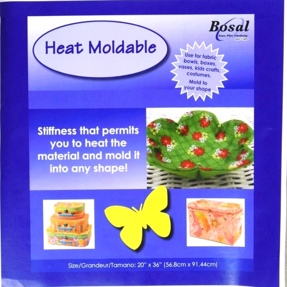 Bosal Heat Moldable Stabilizer, 20"X36 - Picture 1 of 2
